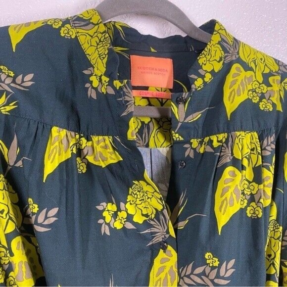 Scotch & Soda Women's Size Small Cosmic Surf Floral Sz. XS - Picture 4 of 11